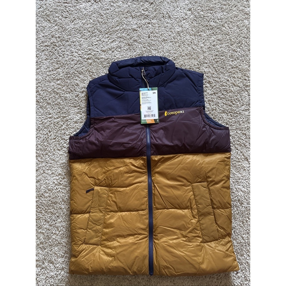 Cotopaxi‎ Solazo Down Best Men's Medium Bronze Multi Color Full Zip